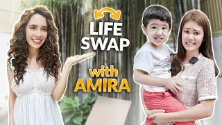 SWAPPING LIVES WITH ATE AMIRA! | IVANA ALAWI