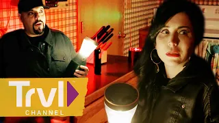 Poltergeist Like Spirit Forces Cindy & Steve Out of the House | Michigan Hell House | Travel Channel