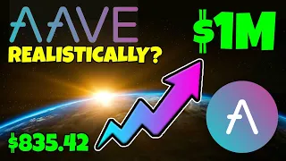 AAVE CRYPTO - COULD $835 MAKE YOU A MILLIONAIRE... REALISTICALLY???