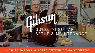 How to Install a Strap Button on an Acoustic Guitar (Safely)