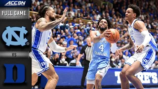 North Carolina vs. Duke Full Game Replay | ACC Men’s Basketball (2021-22)