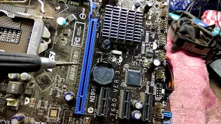 no display motherboard repaired 100% # asus p8-h61m -lx23