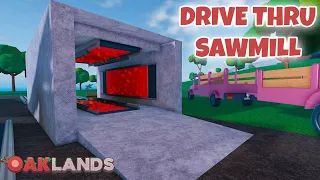 Drive through sawmill - Oaklands