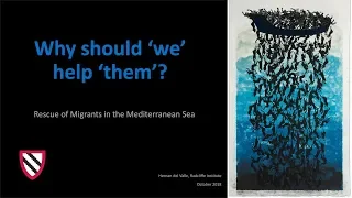 Why Would "We" Help "Them"? | Hernan del Valle || Radcliffe Institute