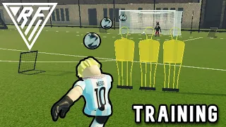 Training Routine in Real Futbol 24 | ROBLOX