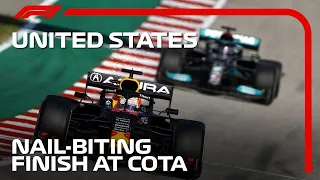 Verstappen And Hamilton's Tense Final Lap | 2021 United States Grand Prix