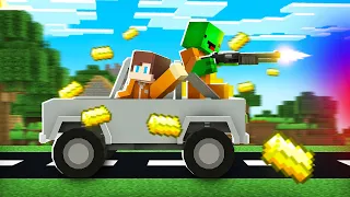 How Mikey and JJ Became ROBBERS and ROBBED BANK ? The Chase in Minecraft ! - Minecraft (Maizen)