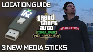 GTA Online All 3 NEW USB Stick Locations | Unlock Dr. Dre Media + Marathon Hoodie | The Contract DLC