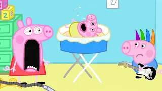 Noisy Night - Peppa and Roblox Piggy Funny Animation