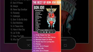 The Best Of Bon Jovi   Bon Jovi Greatest Hits Full Album #shorts
