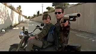 Terminator 2: Bike Chase l Best Quality 4K