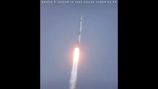 The powerful sound of a Saturn V launch - now in real stereo!