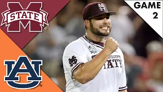 #17 Auburn vs Mississippi State Highlights (GAME 2) | College Baseball Highlights 2022