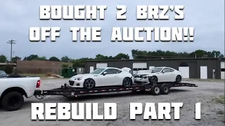 Rebuilding a Wrecked 2016 Subaru BRZ