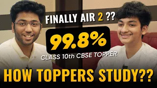 FINALLY AIR-2 😱?? | Topper Interview 10th 2023🔥 | How You Can Become a Topper ??