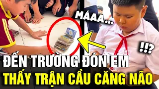 Đến trường đón em về, thanh niên 'NGHẸT THỞ' khi theo dõi 'MÀN ĐẬP HÌNH' căng não | Tin Nhanh 3 Phút