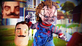 Hello Neighbor - My New Neighbor Chucky Act 2 Hole Gameplay Walkthrough