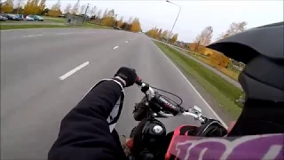 125cc monkey VS Police