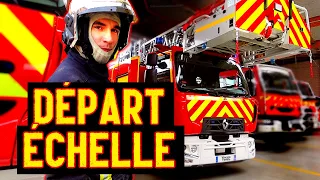 DÉPART en Intervention à l'Échelle avec les Pompiers de Nevers !