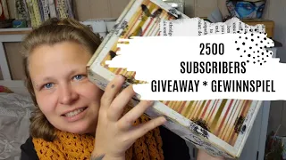 GIVEAWAY [CLOSED] ❤️ GEWINNSPIEL [BEENDET] | 2500 ABONNENTEN | BIST DU JETZT REICH?