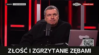 Wzburzony Sołowjow na wieść o zatonięciu krążownika "Moskwa"