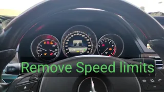 How To Remove Speed limits On Mercedes Benz