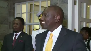 Kenya's Ruto marks shift from Kenyatta on first day in office • FRANCE 24 English