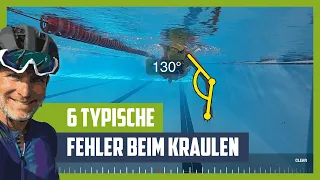 6 typische Fehler beim Kraulen