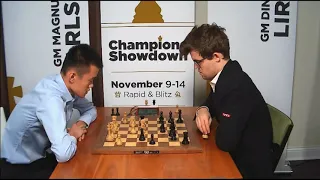 Magnus carlsen said gift me c4 pawn baby and you keep attacking me against ding liren