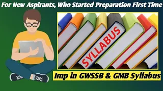 Technical Syllabus Analysis of GPSC AE GWSSB & GMB I Imp of GWSSB & GMB Syllabus