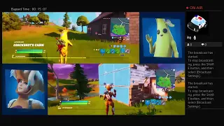 Splitscreen Fortnite Livestream