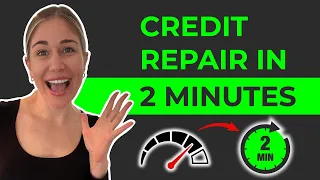 How To Fix Your Credit On Your Own And See Fast Results - Credit Repair In Under 2 Minutes