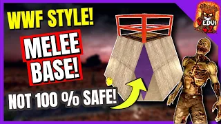 The Fight is ON! WWF Style Melee Horde Base! 7 Days To Die - A20 ✔️