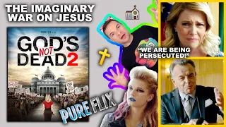 GOD'S NOT DEAD 2  Creates a False "War on Jesus" Narrative on "Christian Netflix" (PureFlix)