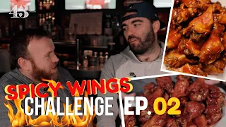 Trying HOT Wings 🌶🥵with our Customers at Bar 43 (PART 2) | Mr.NickMe