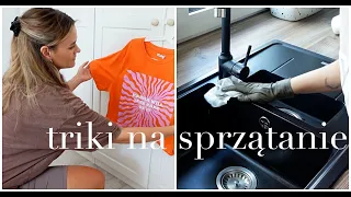 Triki na sprzątanie + produkty, które warto przetestować🔥