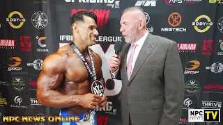 2024 IFBB New York Pro Men's Physique Winner Ali Bilal