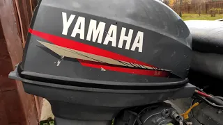 ПЛМ YAMAHA 40 XW 2Т - КОНСЕРВАЦИЯ И ЗАМЕНА МАСЛА В РЕДУКТОРЕ!!!