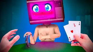 TV WOMAN PLAYING DICES WITH TV MAN | LOVE STORY in Garry's Mod