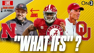 Nebraska's Matt Rhule Joins | What Ifs: Alabama, Oklahoma, Miami + Others | Arch Manning Opt Out?