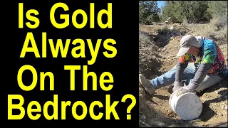 Gold ALWAYS sits on Bedrock? Watch or you may be wasting your time! - Uncover the Truth About Gold.