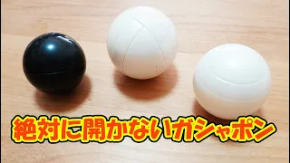 【絶対に開かないガシャポン】は開くのか？　パズル王がチャレンジ！！