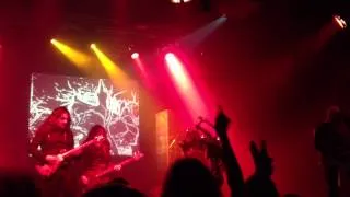 Cradle Of Filth - Funeral in carpathia live 2014 Chemnitz Südbahnhof