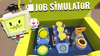 Creating a LEMON POWERED CAR in VR! - Job Simulator VR - HTC Vive VR