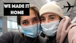 WE FLEW HOME FOR CHRISTMAS|SURPRISE|VLOG 33