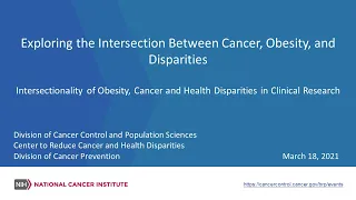 Intersectionality of Obesity, Cancer, and Health Disparities in Clinical Research