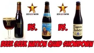 Wesvletern 12 vs. Rochefort 10 vs. St. Bernardus 12 | Beer Geek Nation Craft Beer Reviews