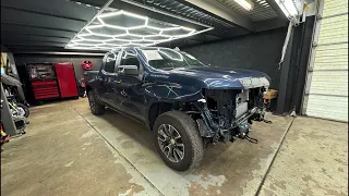 Выкупили авто в Казахстан 🇰🇿 2023 Chevrolet Silverado 1500 - $21.400 с налогом аукциона.