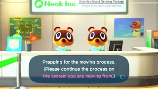 Moving Your Animal Crossing: New Horizons Character