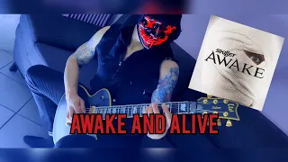 Skillet -Awake And Alive - Guitar Cover 4K + TAB